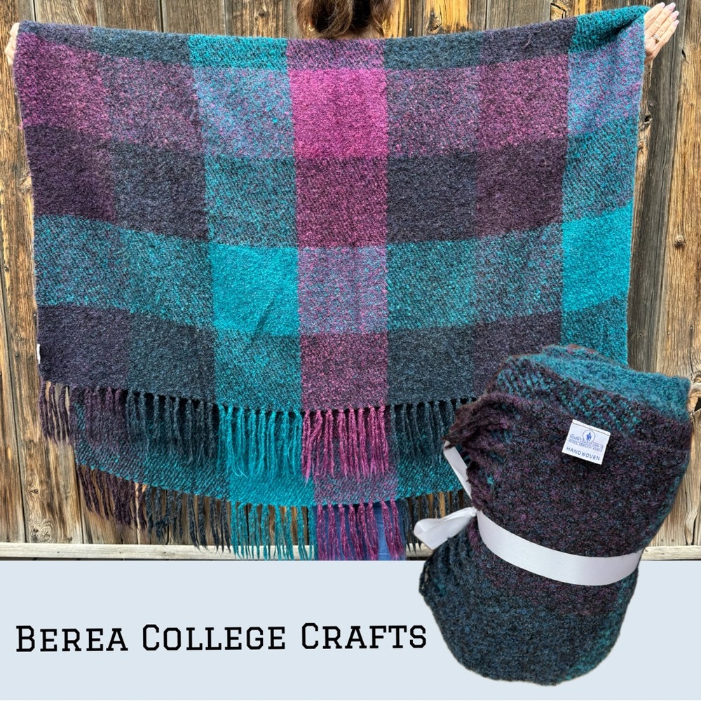 Berea College Crafts | Handwoven Artisan  Blanket | made in Kentucky